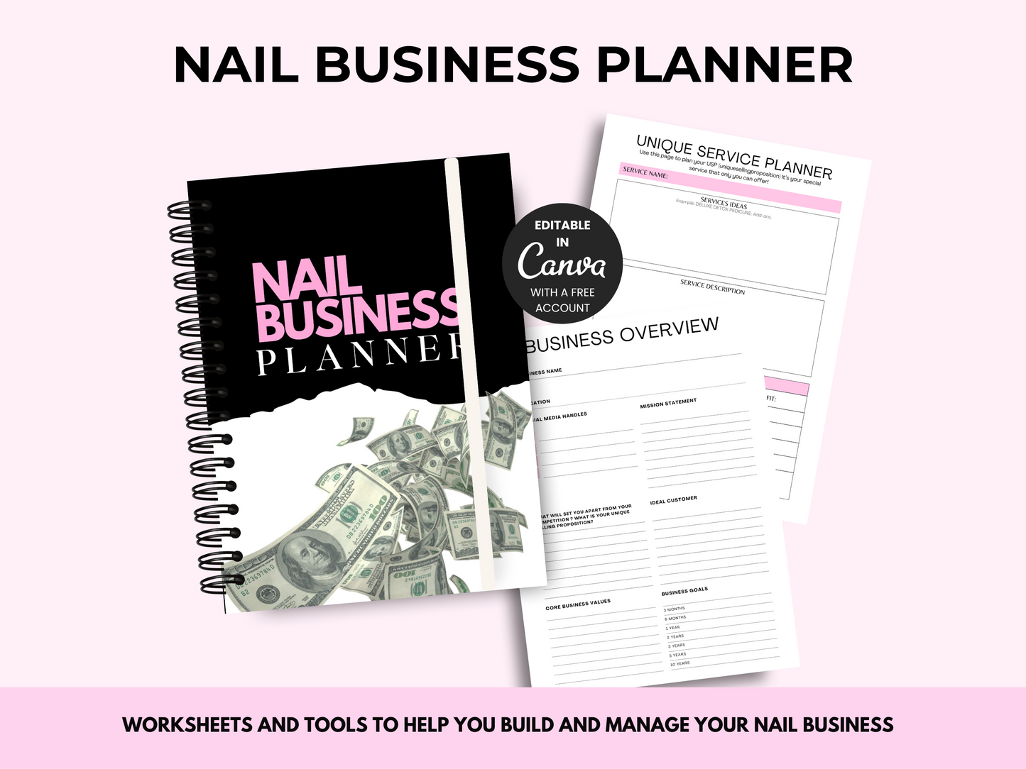 Nail Business Planner