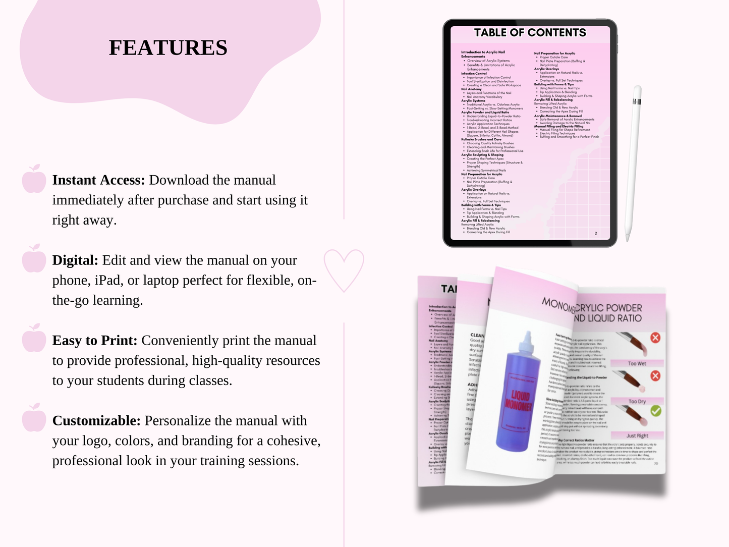 Acrylic Nails Training Manual