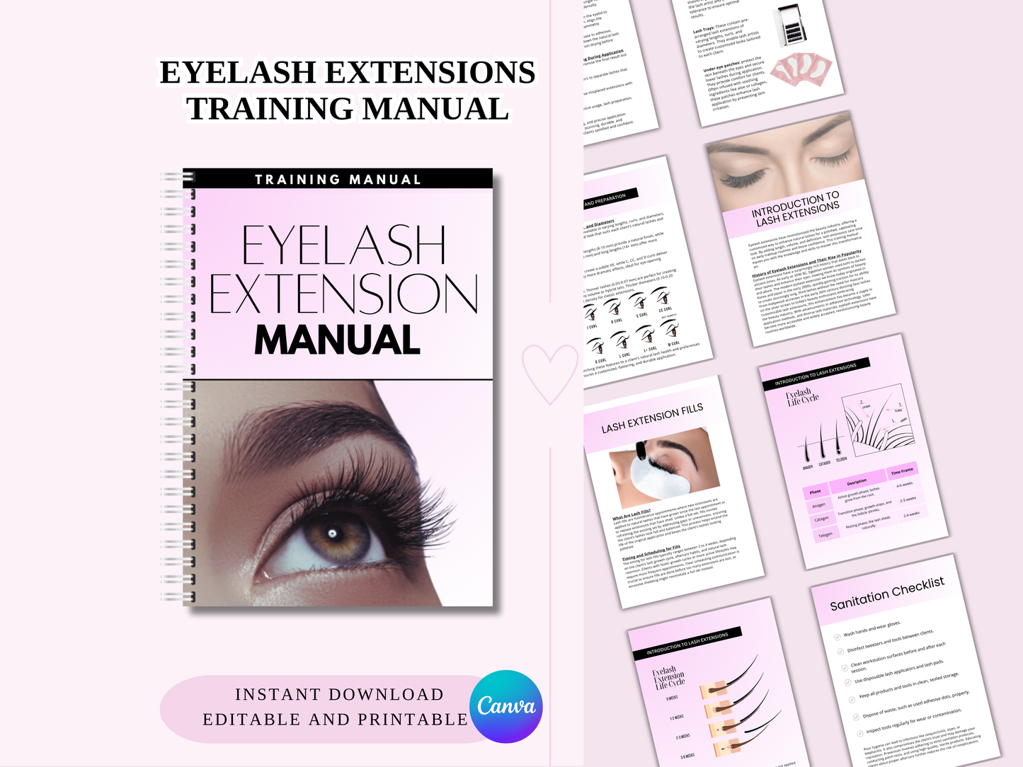 Lash Extensions Training Manual
