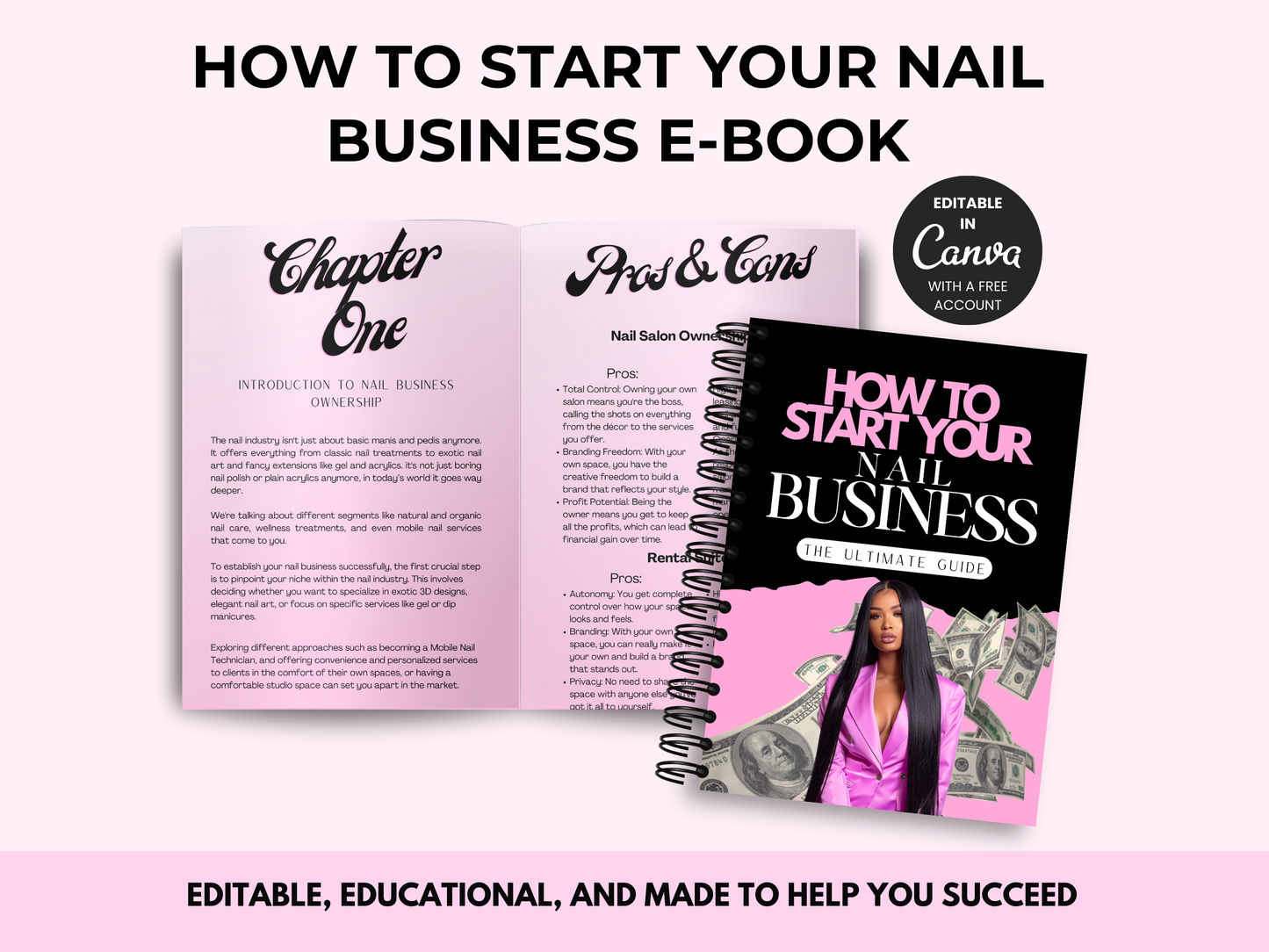 How To Start Your Nail Business PLR E-Book