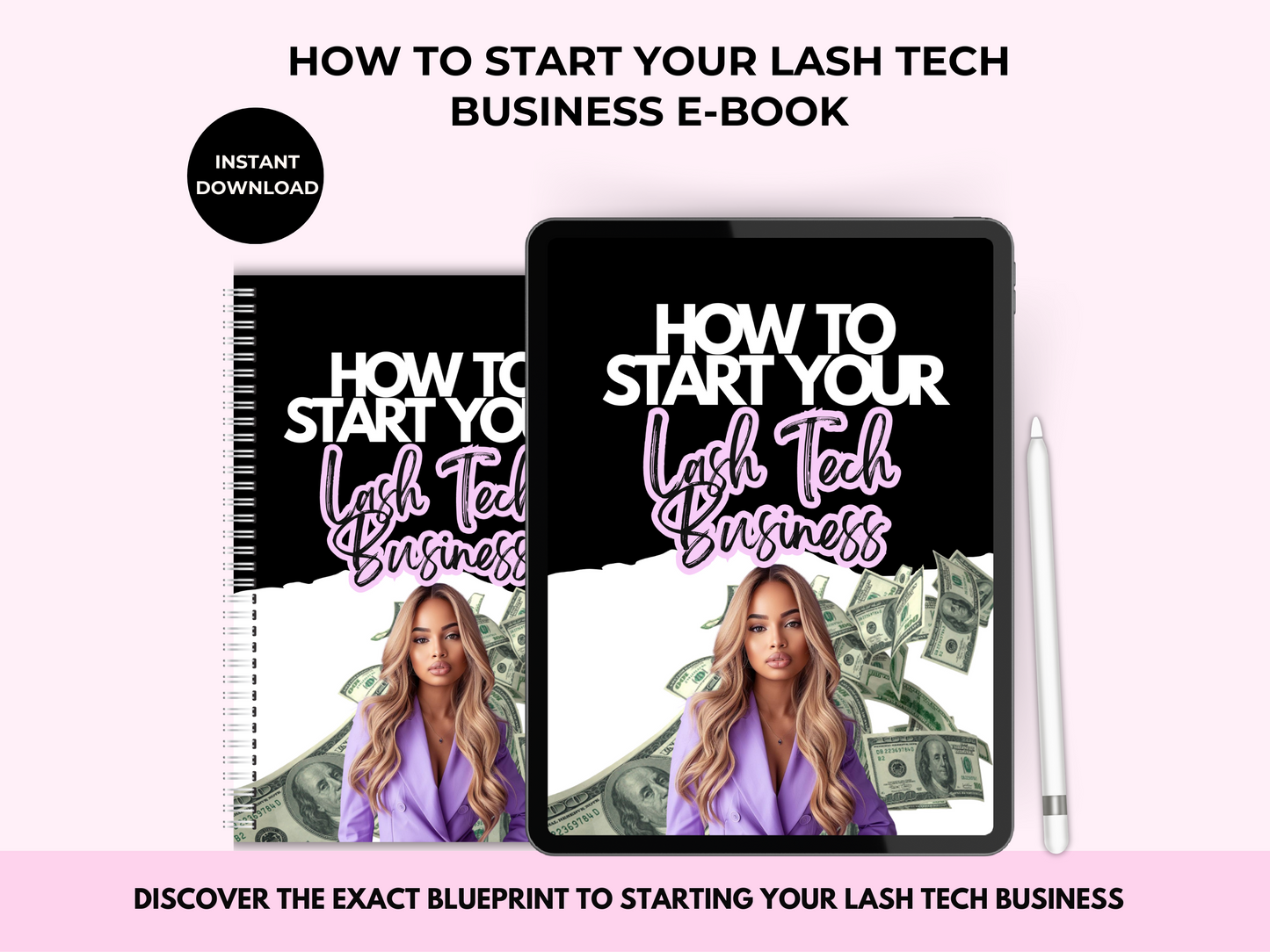 How To Start Your Lash Tech Business PLR E-Book