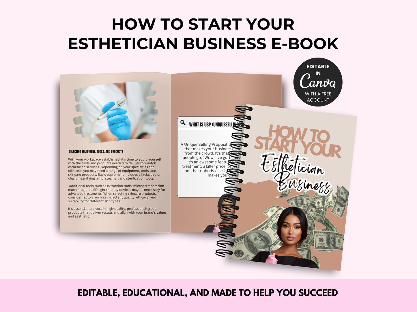 How To Start Your Esthetician Business PLR E-Book