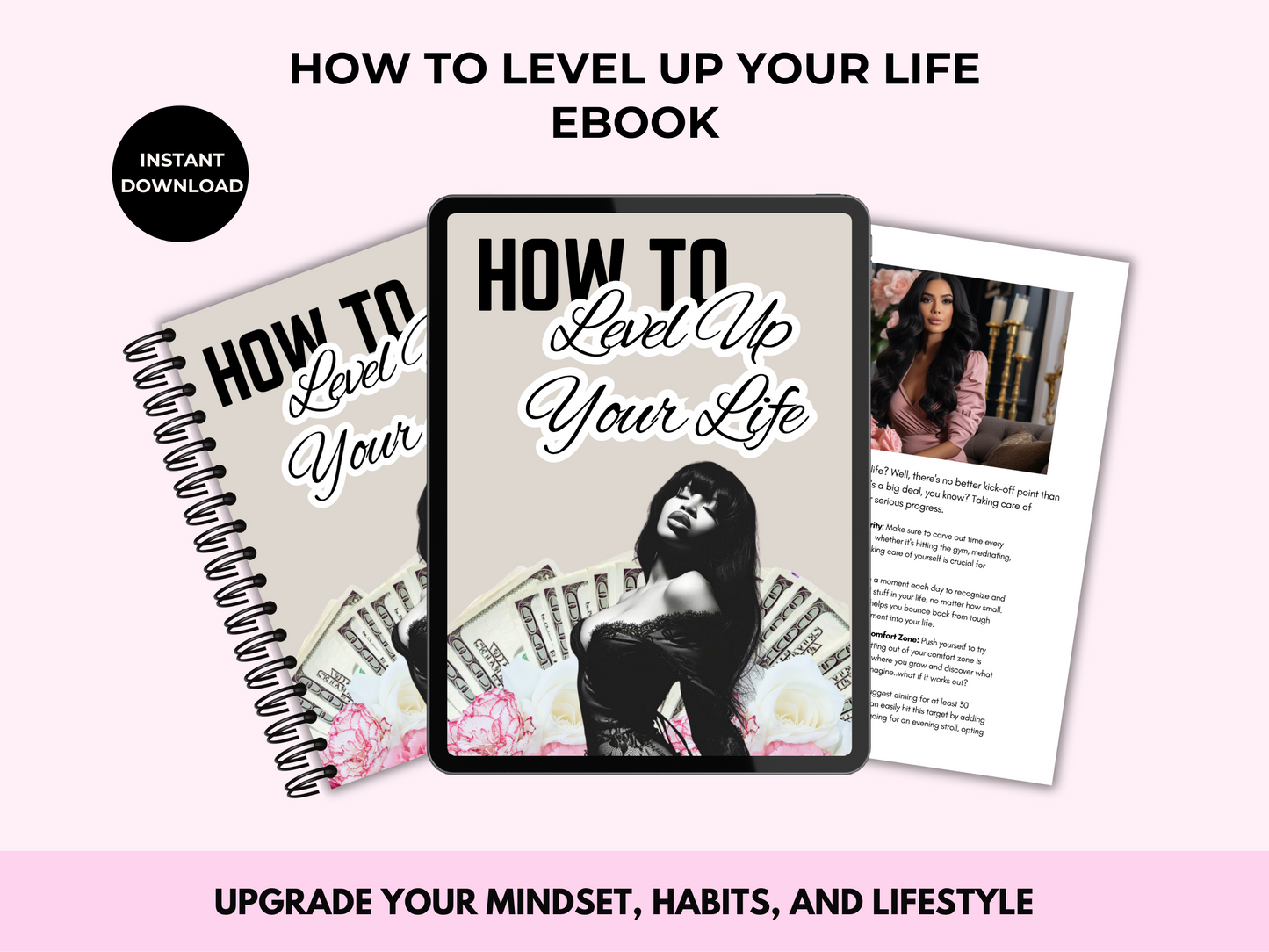 How To Level Up Your Life Ebook & Planner
