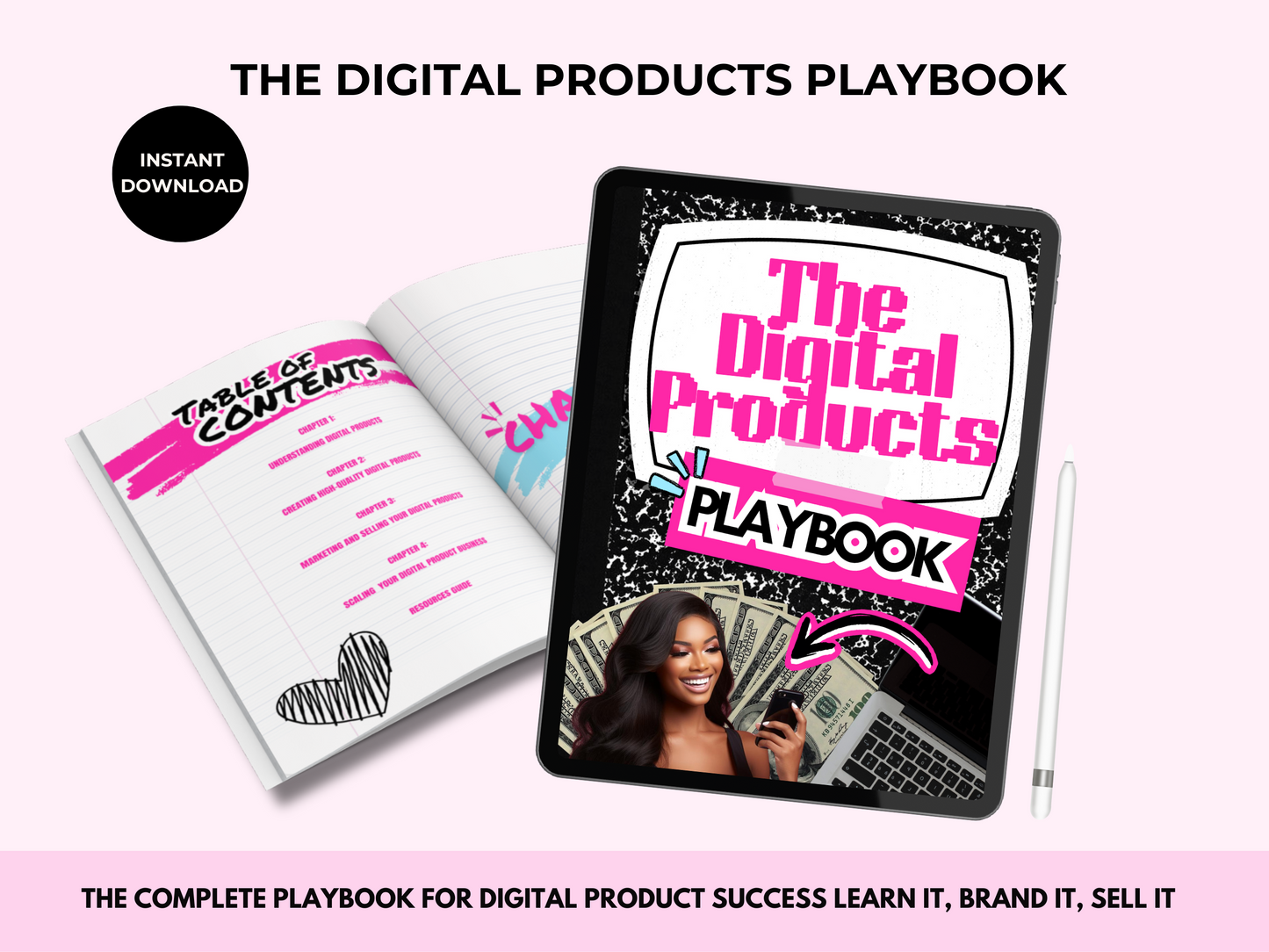 The Digital Products Playbook PLR E-Book