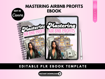 Mastering Airbnb Rental Arbitrage PLR Ebook