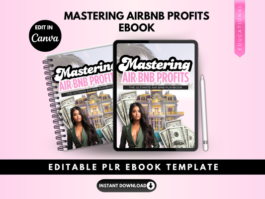 Mastering Airbnb Rental Arbitrage PLR Ebook