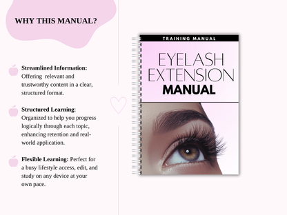 Lash Extensions Training Manual