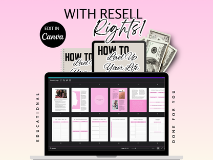 How To Level Up Your Life Ebook & Planner
