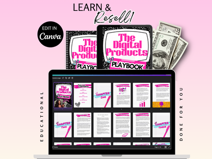 The Digital Products Playbook PLR E-Book