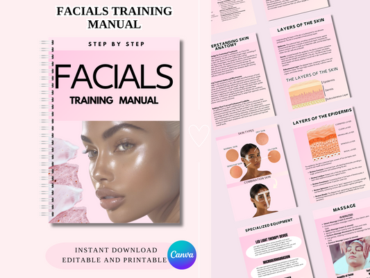 Step-by-Step Facials Training Manual