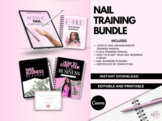 nail-tech-training-bundle-editable-canva-acrylic-e-file-manuals-plr