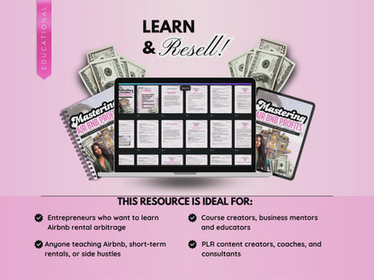 Mastering Airbnb Rental Arbitrage PLR Ebook
